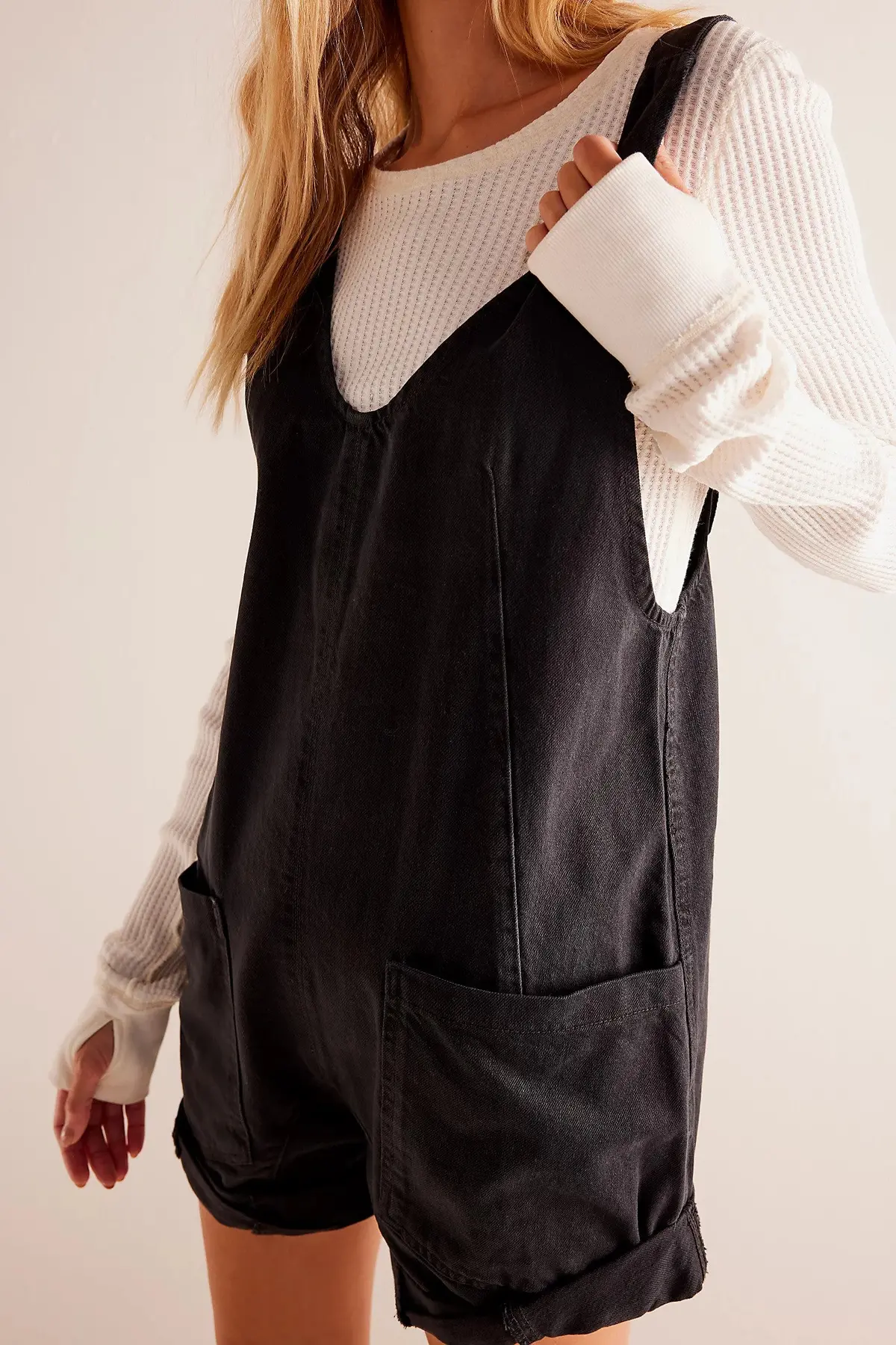 Free People High Roller Shortall In True North 3