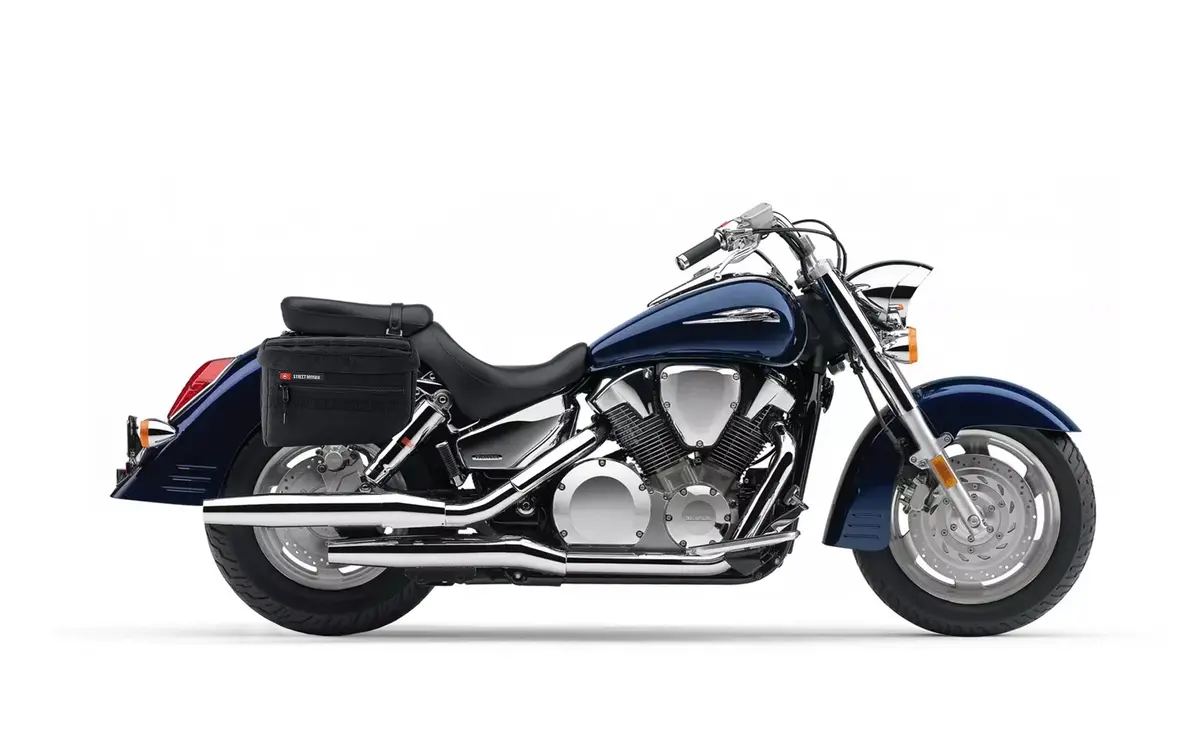 18L - Patriot Medium Honda Vtx 1300 R (Retro) Motorcycle Throw Over Saddlebags 2