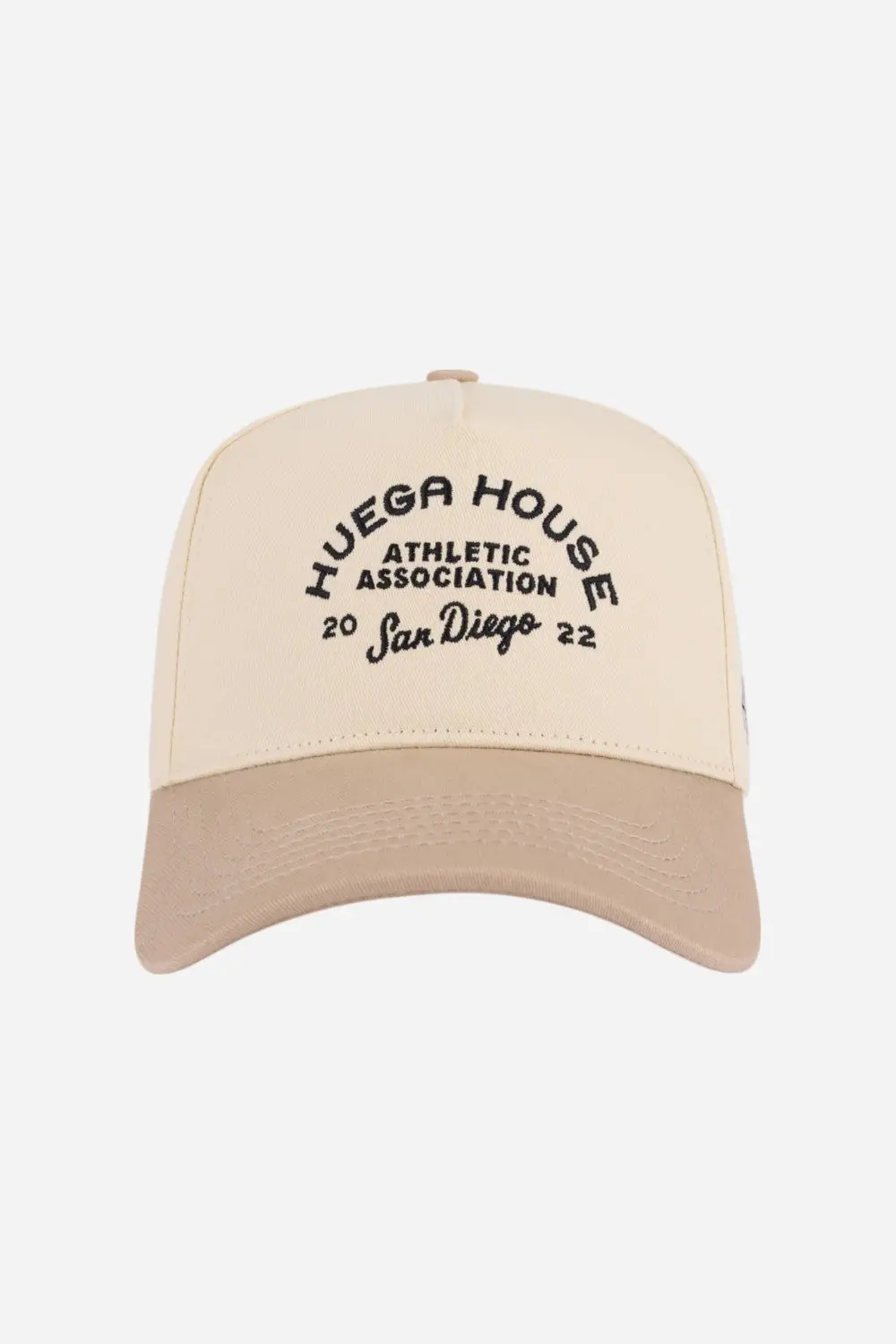 Huega House Athletic Association | Khaki & Natural Hat 1