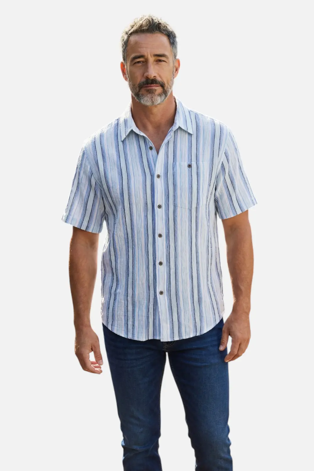 Criquet Men's The Beachcomber In Blue Multi 1