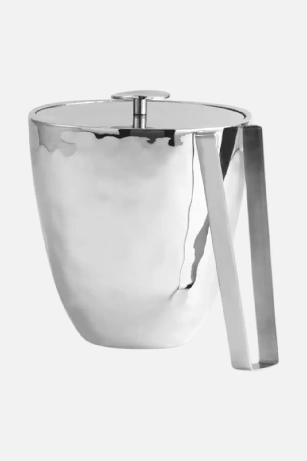 Michael Aram Reflective Ice Bucket With Tongs 1