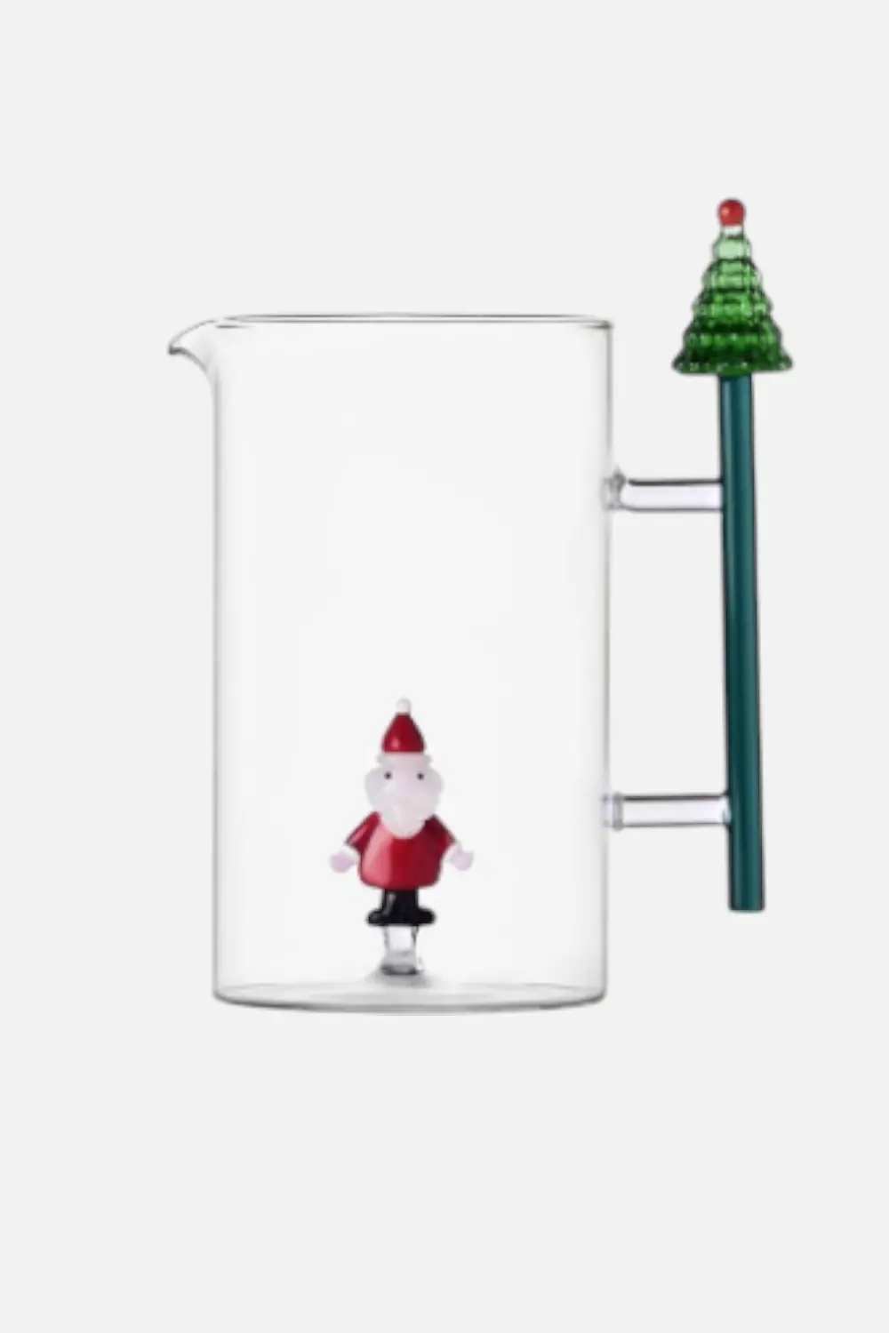 Ichendorf Jug With Christmas Tree Handle & Santa Claus 1