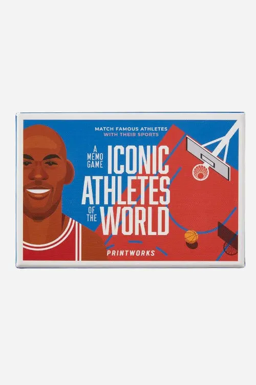 Printworks Iconic Athletes Memo Game 1