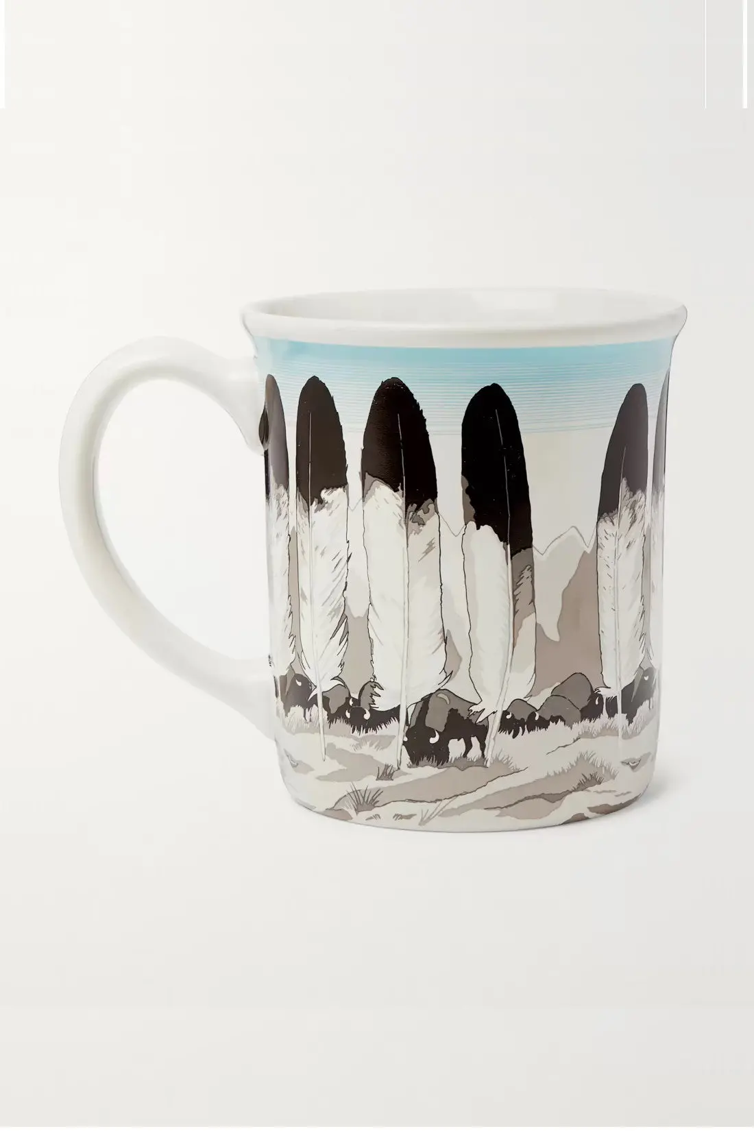 Pendleton Woolen Mills In Their Element Ceramic Mug, 18 Oz 1