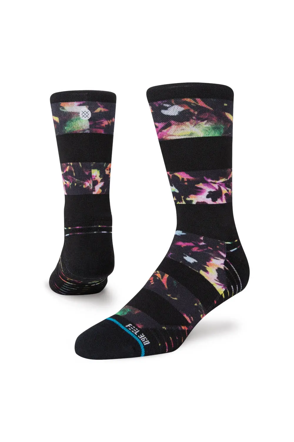 Stance Intensity Crew Socks In Black 1