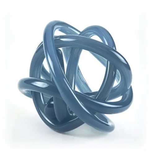 Tizo Hand Blown Glass In Smoke Blue 1