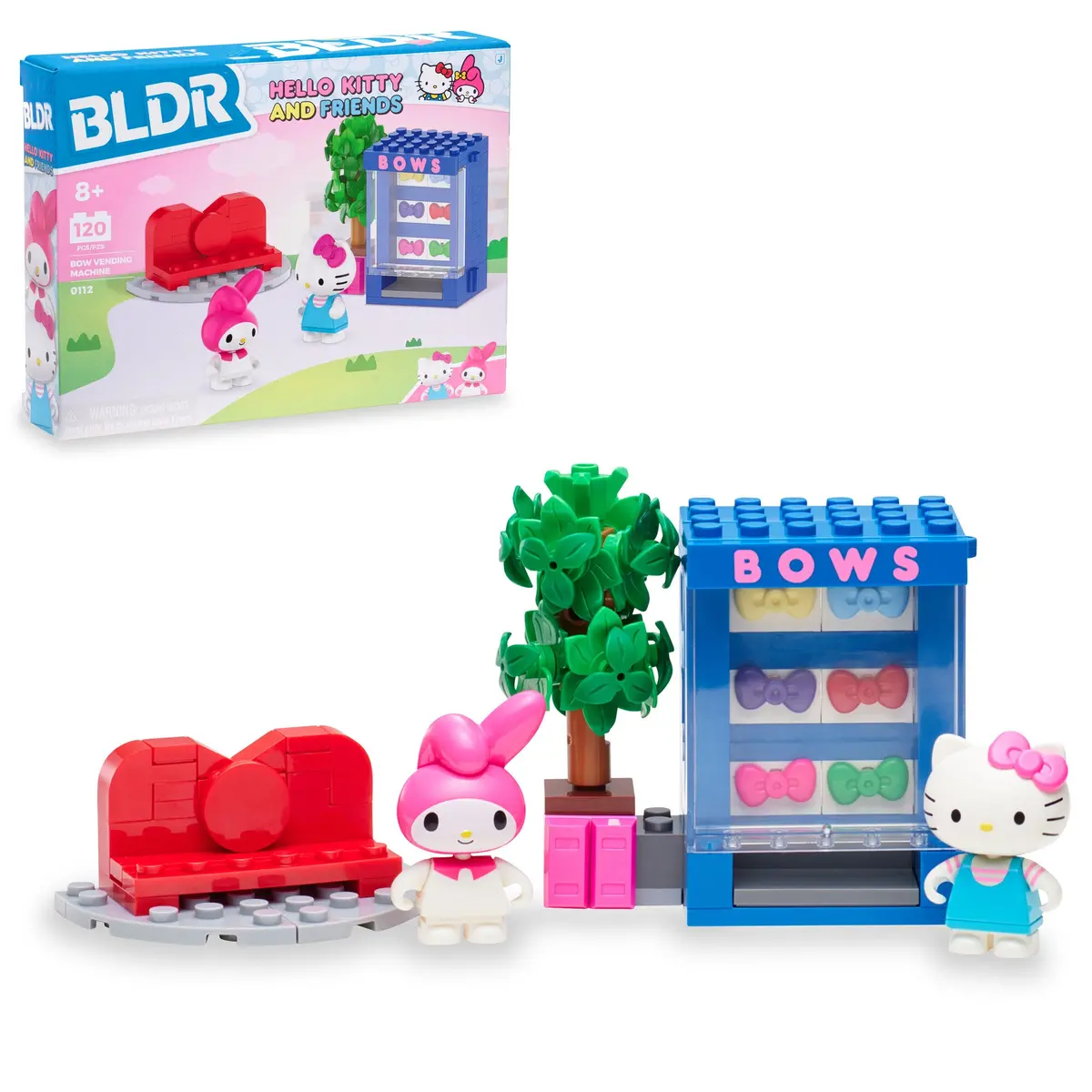 Hello Kitty And Friends Bow Vending Machine Building Set 1