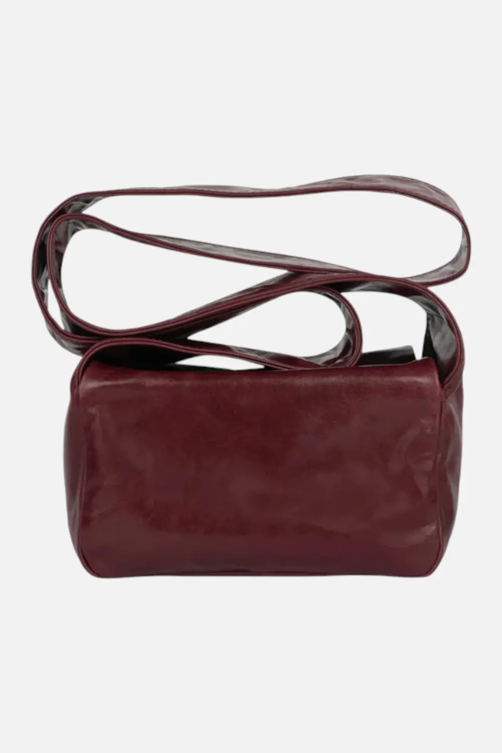 Jeffrey Campbell Boxed-Up Handbag In Wine 1