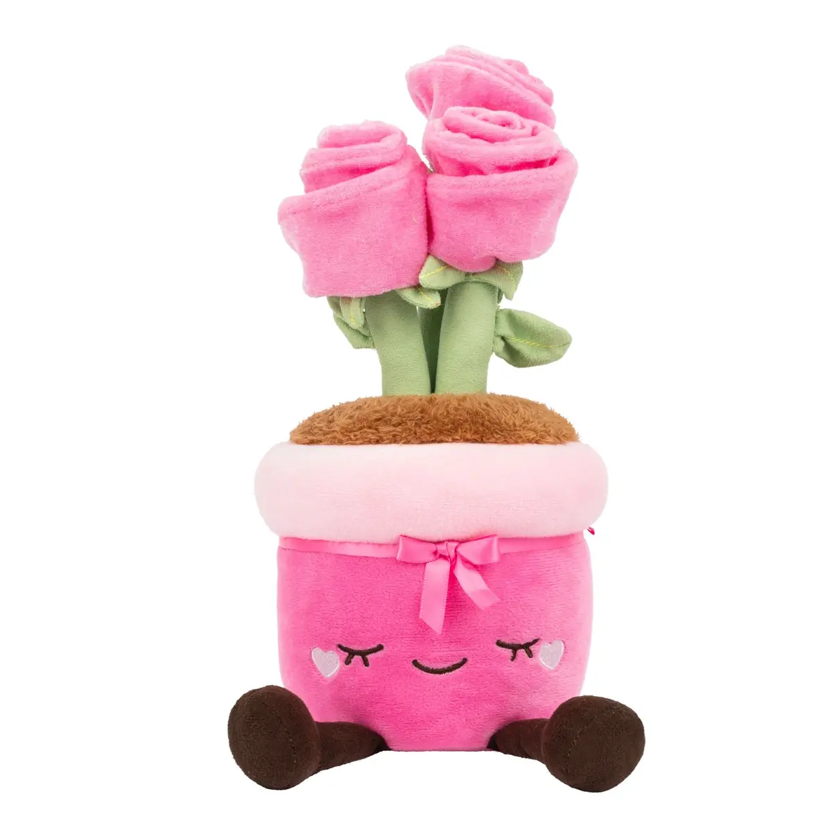 Greenhouse By Russ 12-Inch Valentine Roses Plush 1