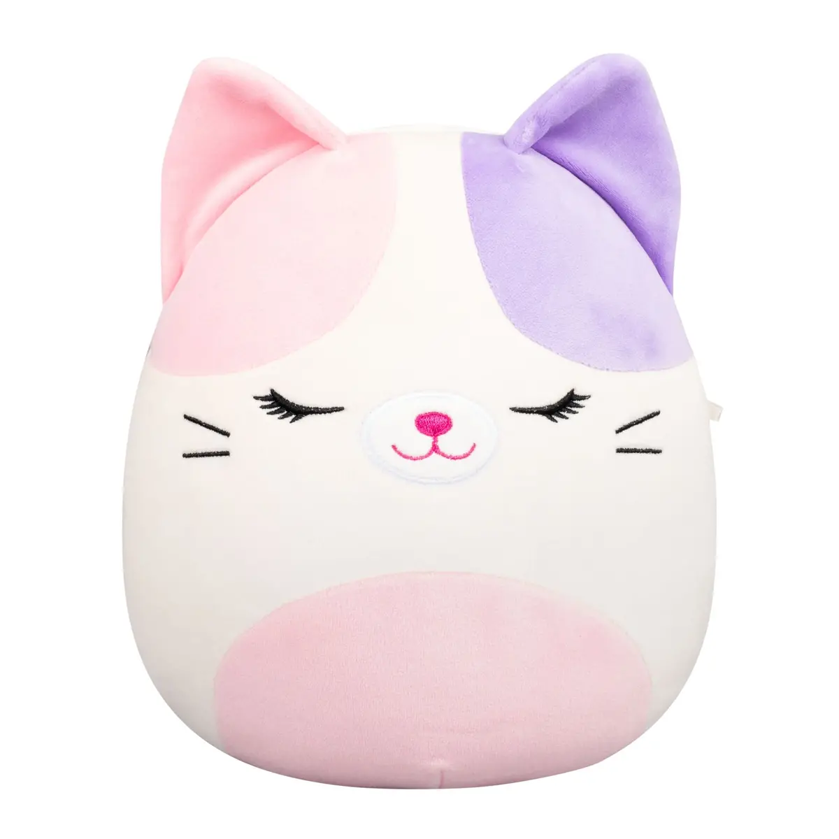8-Inch Nell The Pink And Purple Calico Cat 1