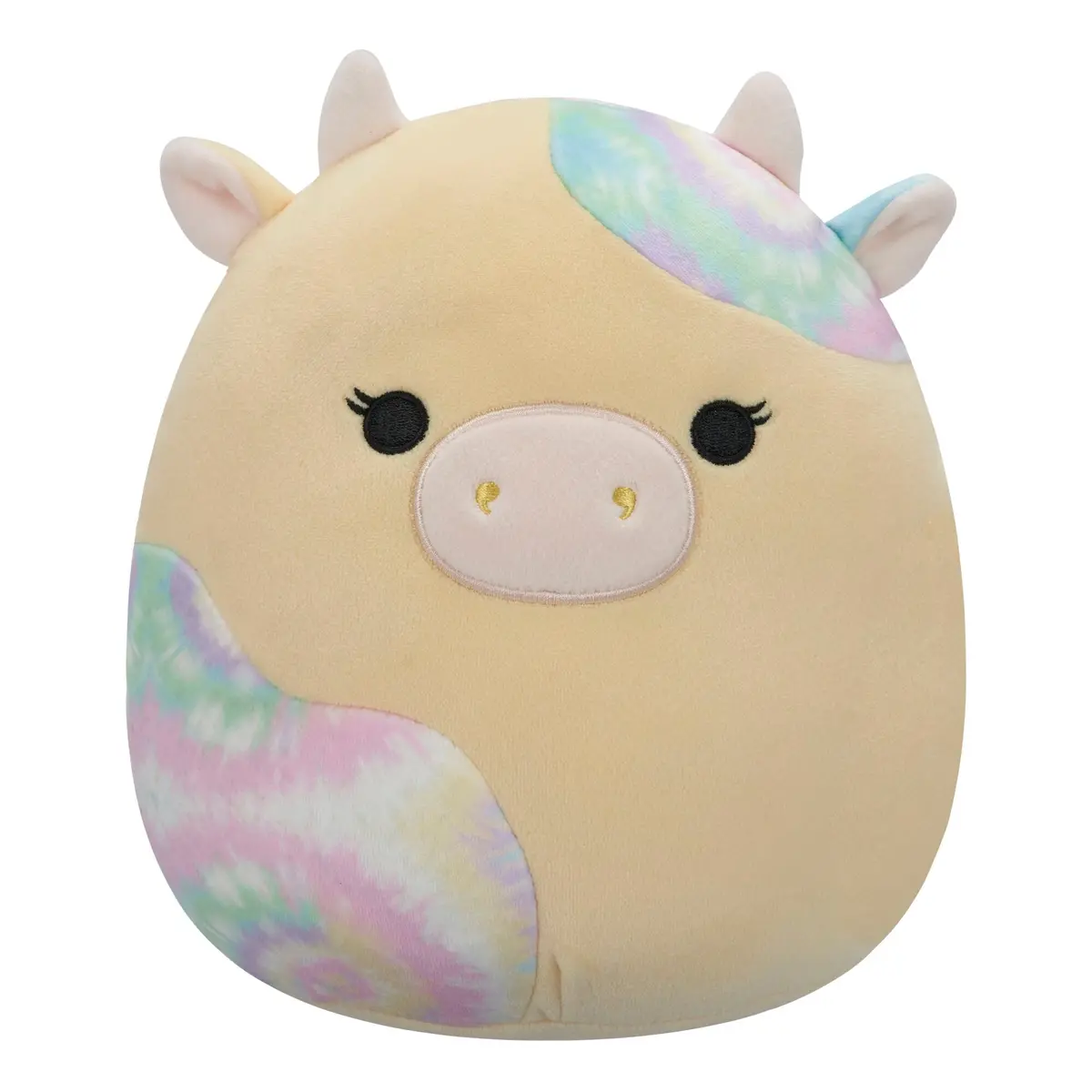 12-Inch Rina The Yellow Cow With Tie Dye Spots 1