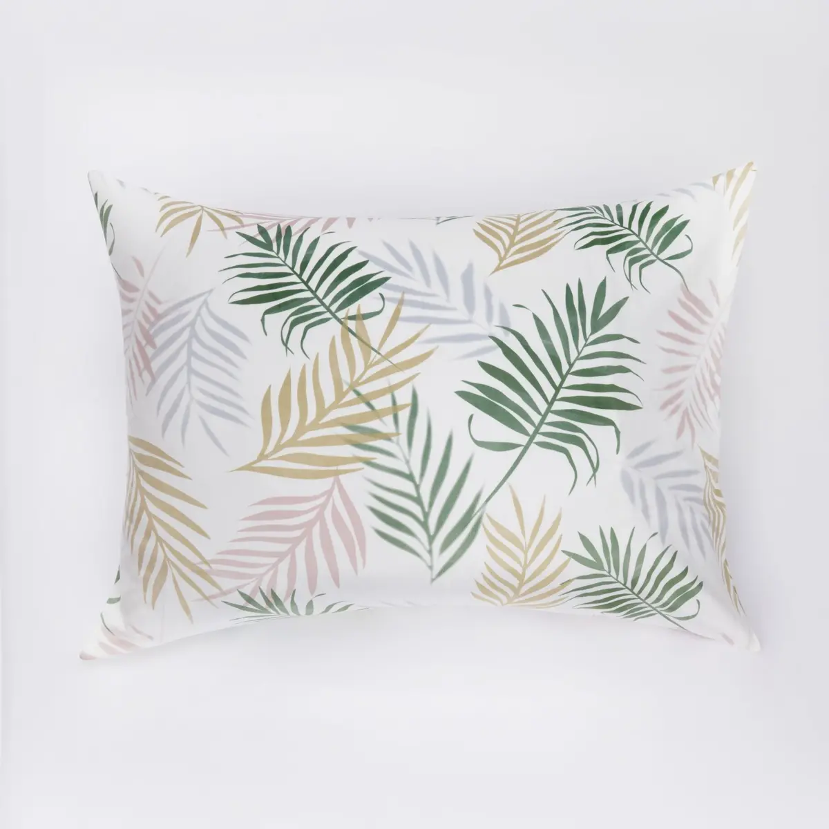 "Palm Fronds" Light Squishpillow Pillowcase (Standard) 1