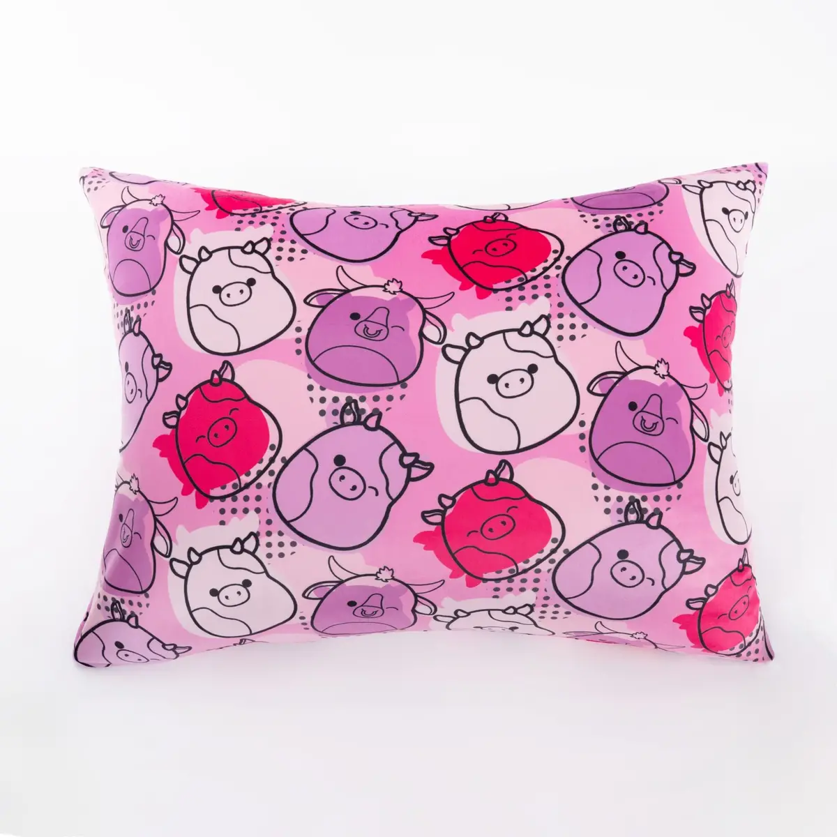 "Comic Pop" Pink Squishpillow Pillowcase (Standard) 1