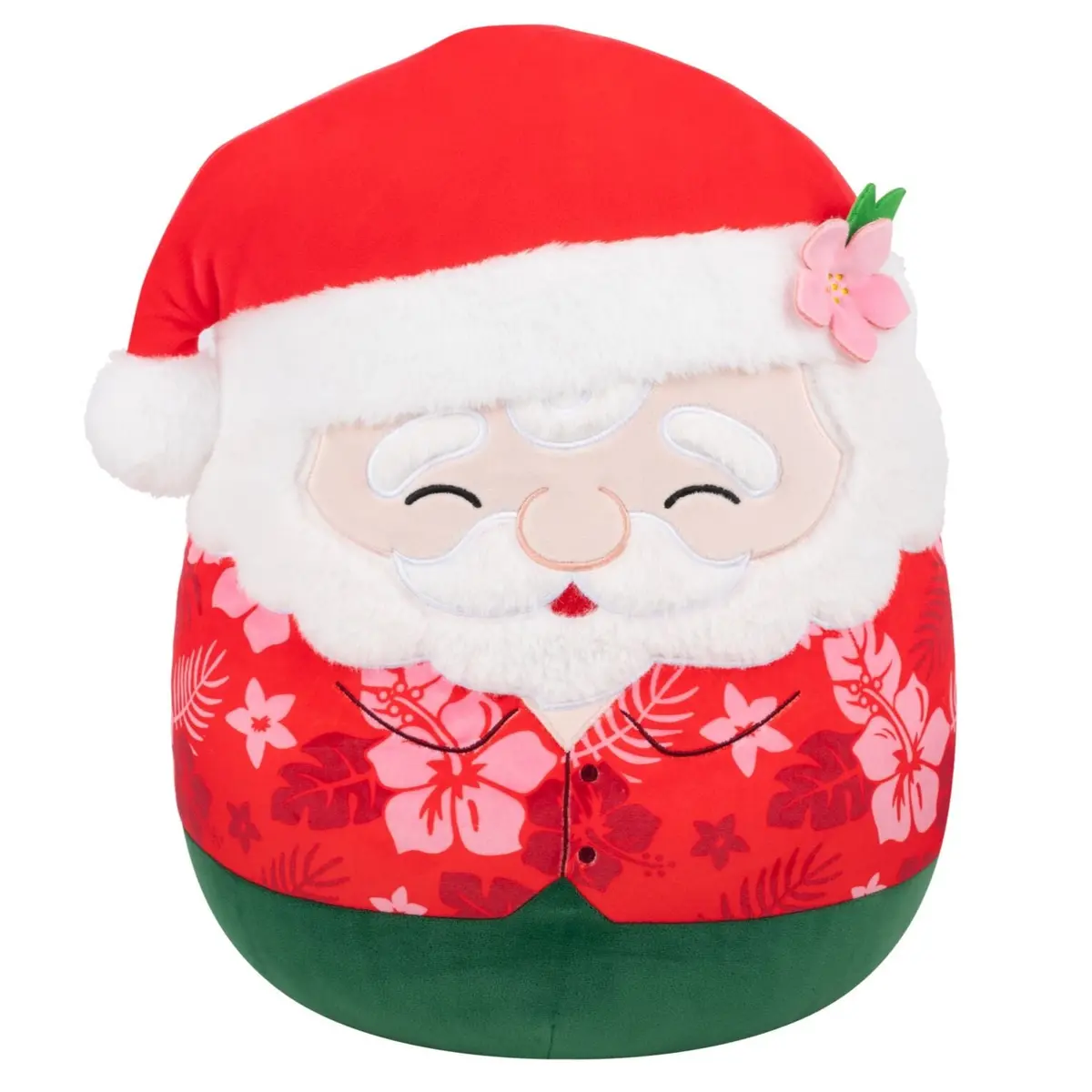 14-Inch Nick The Santa Claus In Red Hawaiian Shirt 1
