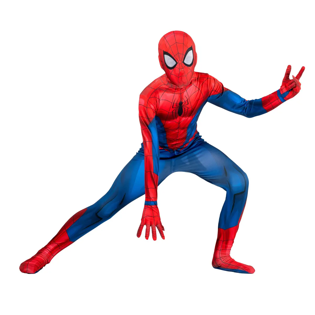 Marvel Spider-Man Official Youth Deluxe Zentai Costume 1