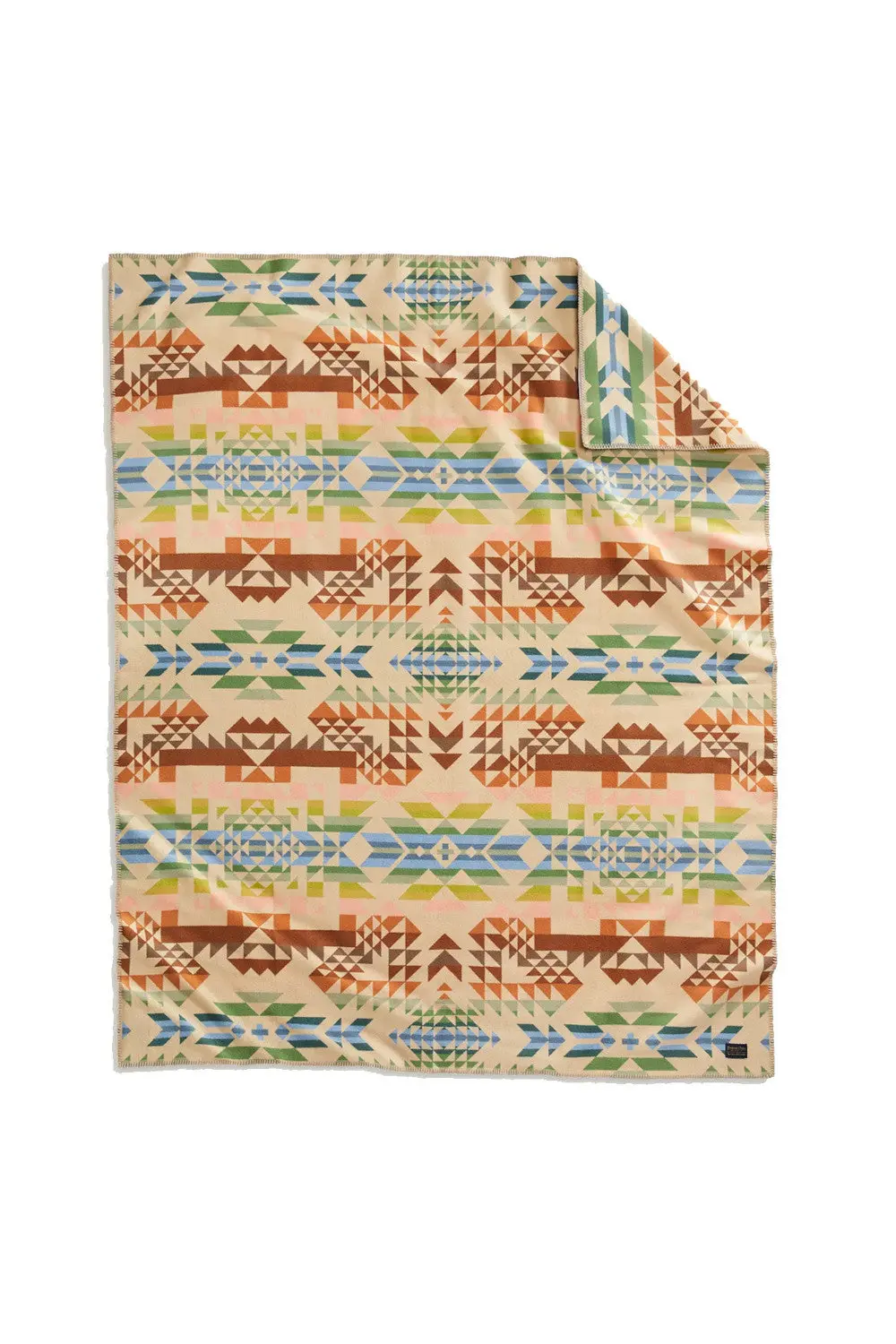 Pendleton Woolen Mills Jacquard Unnapped Robe In Opal Springs 1