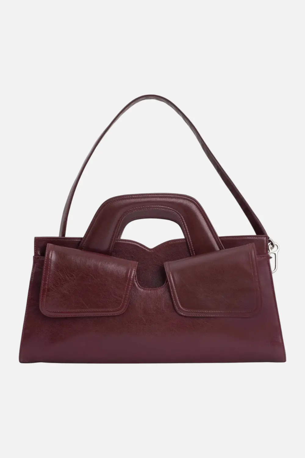 Jeffrey Campbell Lorelai Shoulder Bag In Wine 1