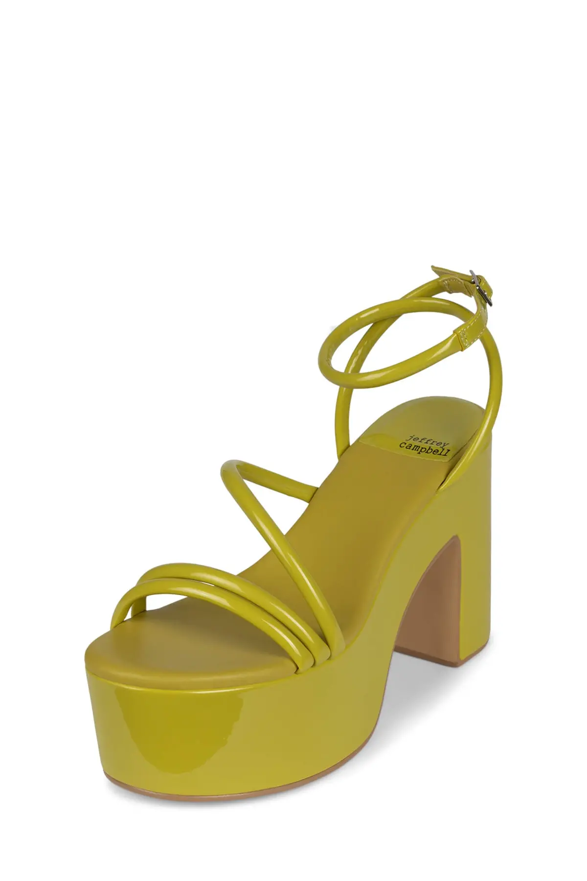 Jeffrey Campbell Mamba In Chartreuse Patent 2