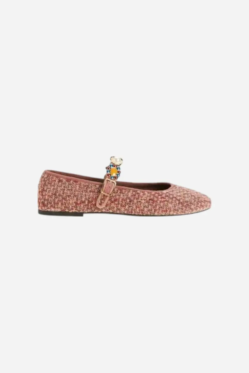 Jeffrey Campbell Amarissa In Pink Tweed 1