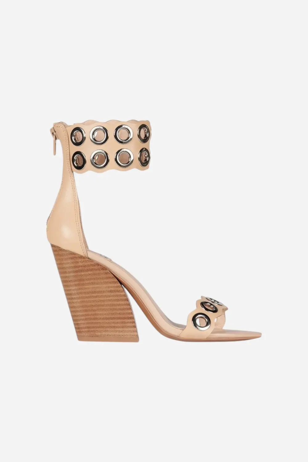 Jeffrey Campbell Julienne In Beige Silver 1
