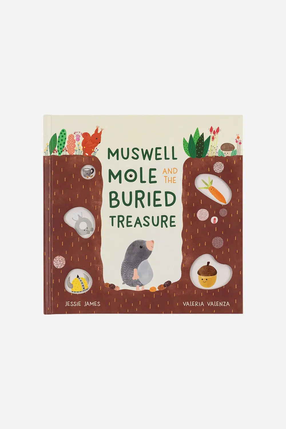 Jellycat Muswell Mole And The Buried Treasure Book 1