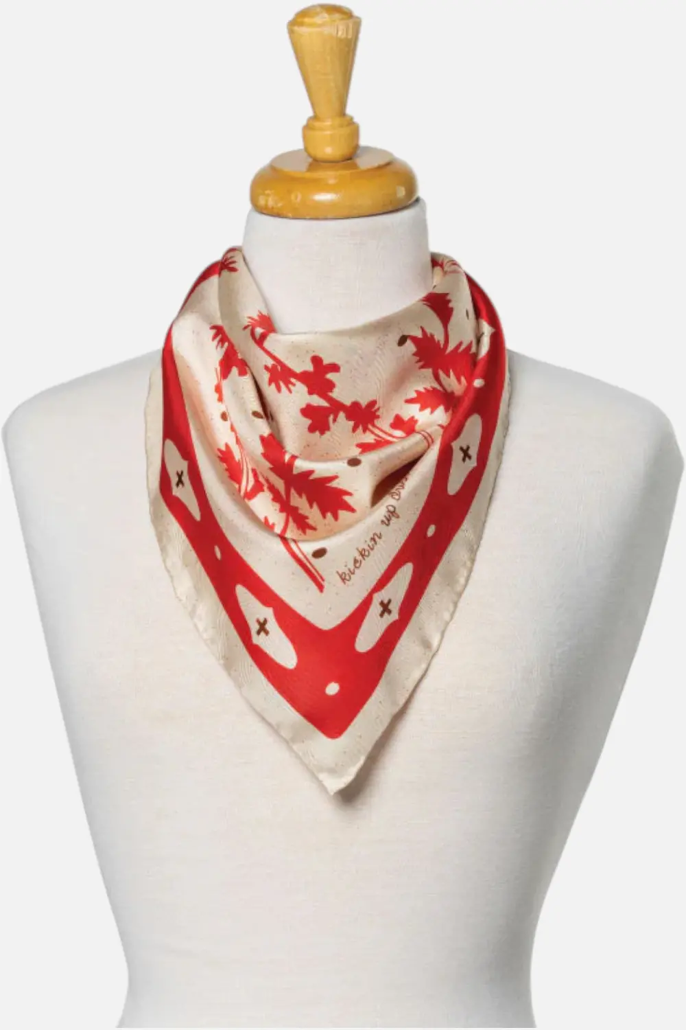 Jenni Earle Kickin Up Dust Silk Scarf 1