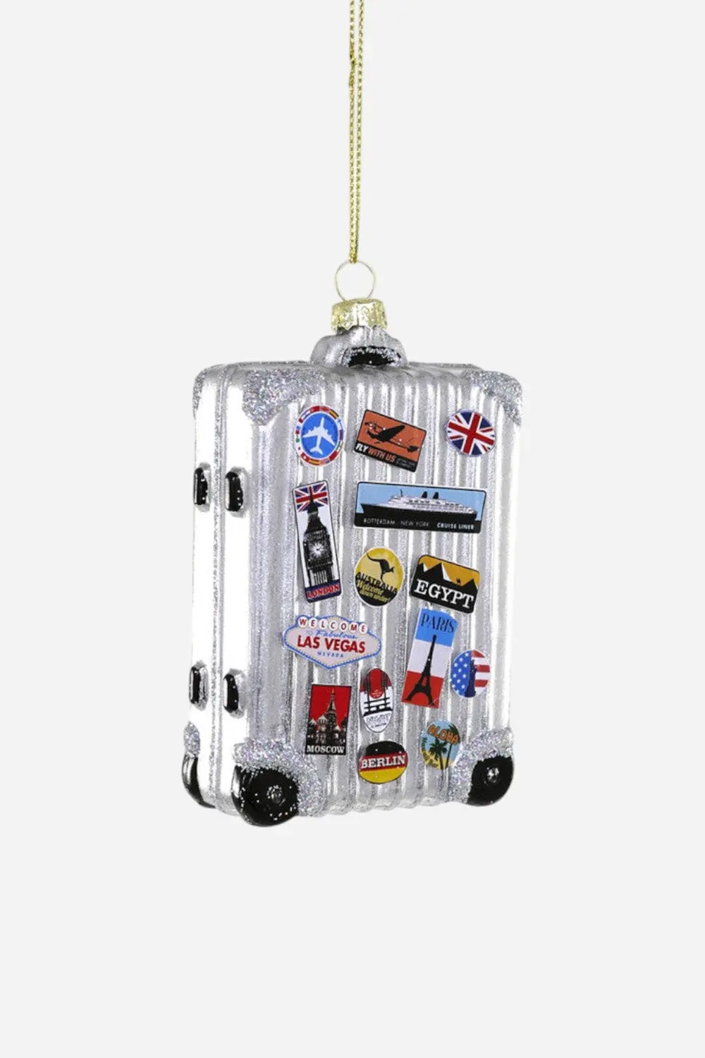 Jetsetter Suitcase Ornament 1