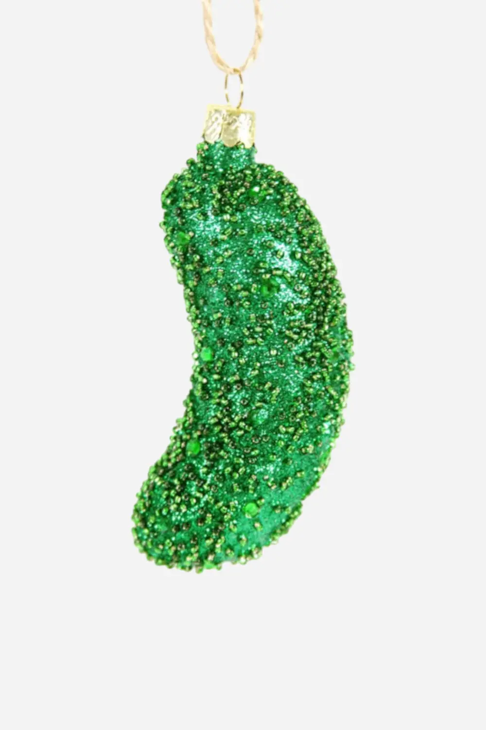 Jeweled Pickle Ornament 1