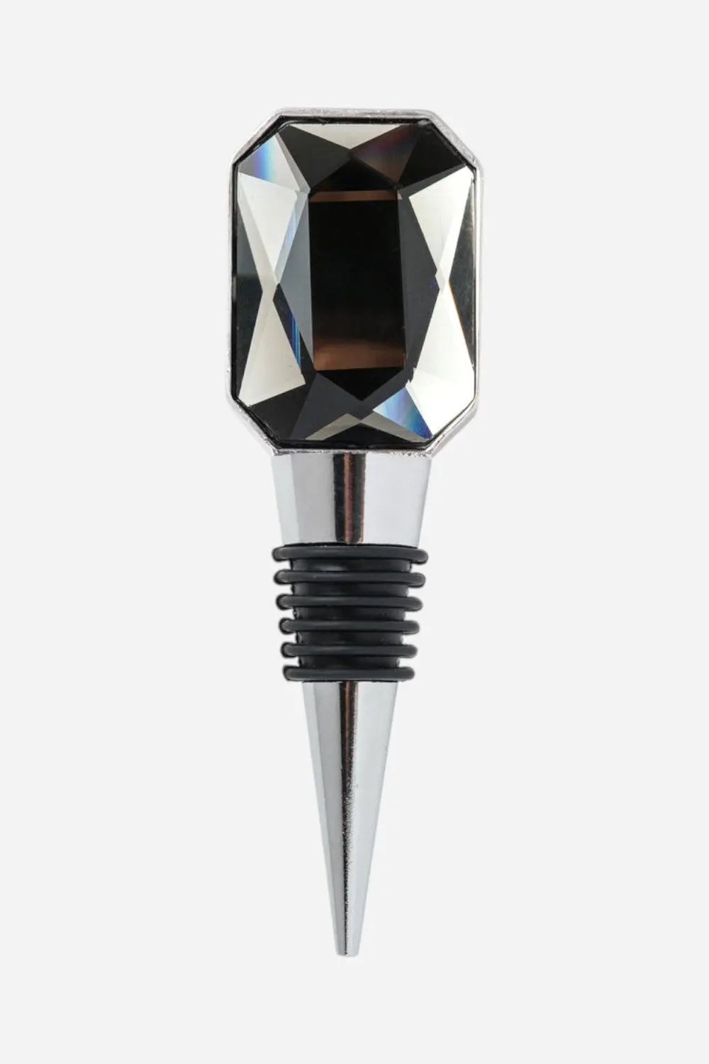 Joanna Buchanan Single Gem Wine Stopper, Dark Crystal 1