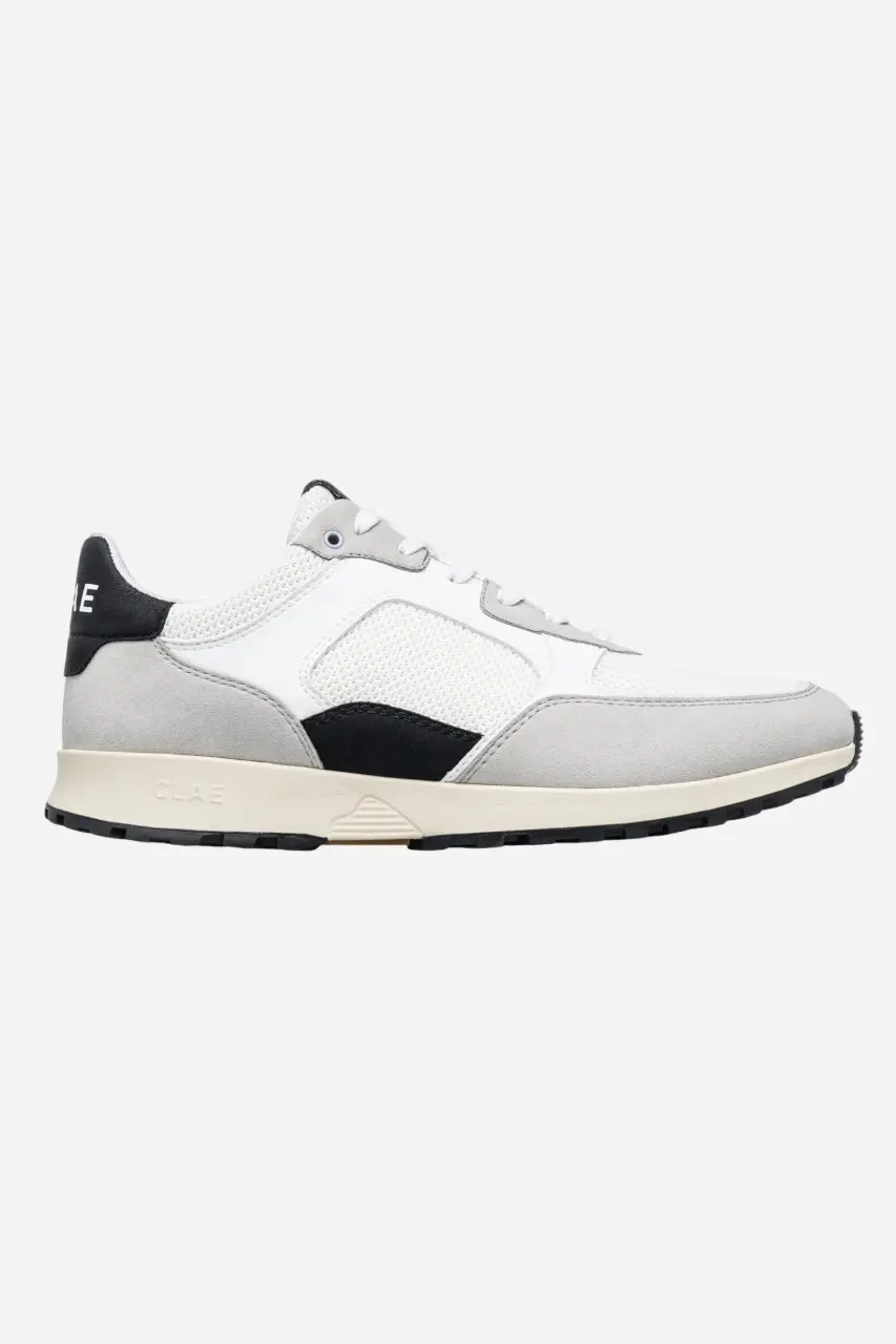 Clae Men's Joshua In Microchip White Black 1