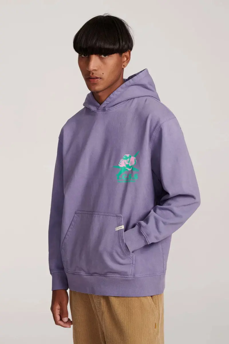 The Critical Slide Society Judd Hoodie In Blueberry 1