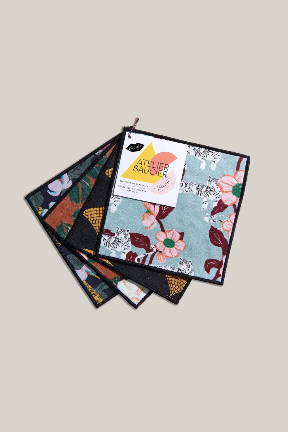 Jungle Book Cocktail Napkin, Set Of 4 2