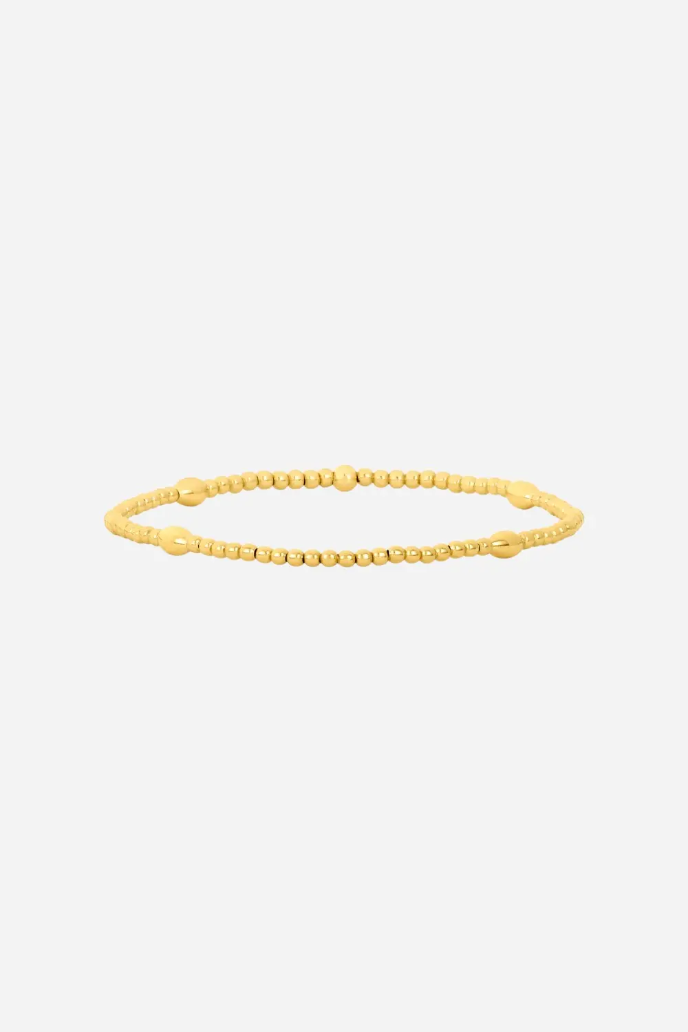 Karen Lazar 2Mm Signature Bracelet With Orzo Pattern 1