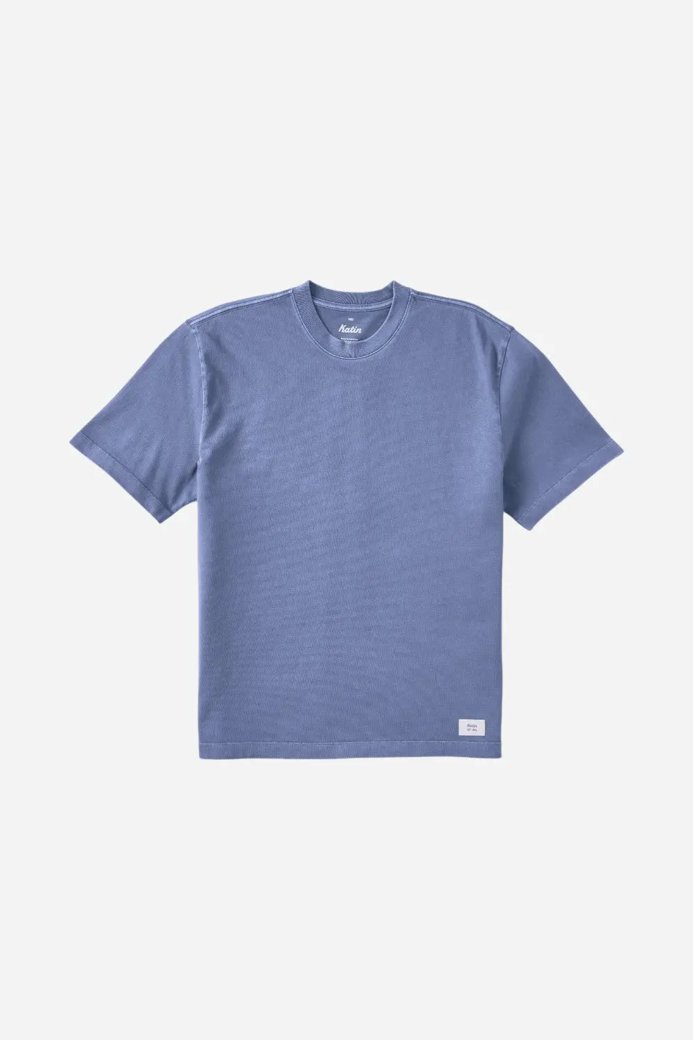 Katin Box Fit Heritage Tee In Dye Blue 1
