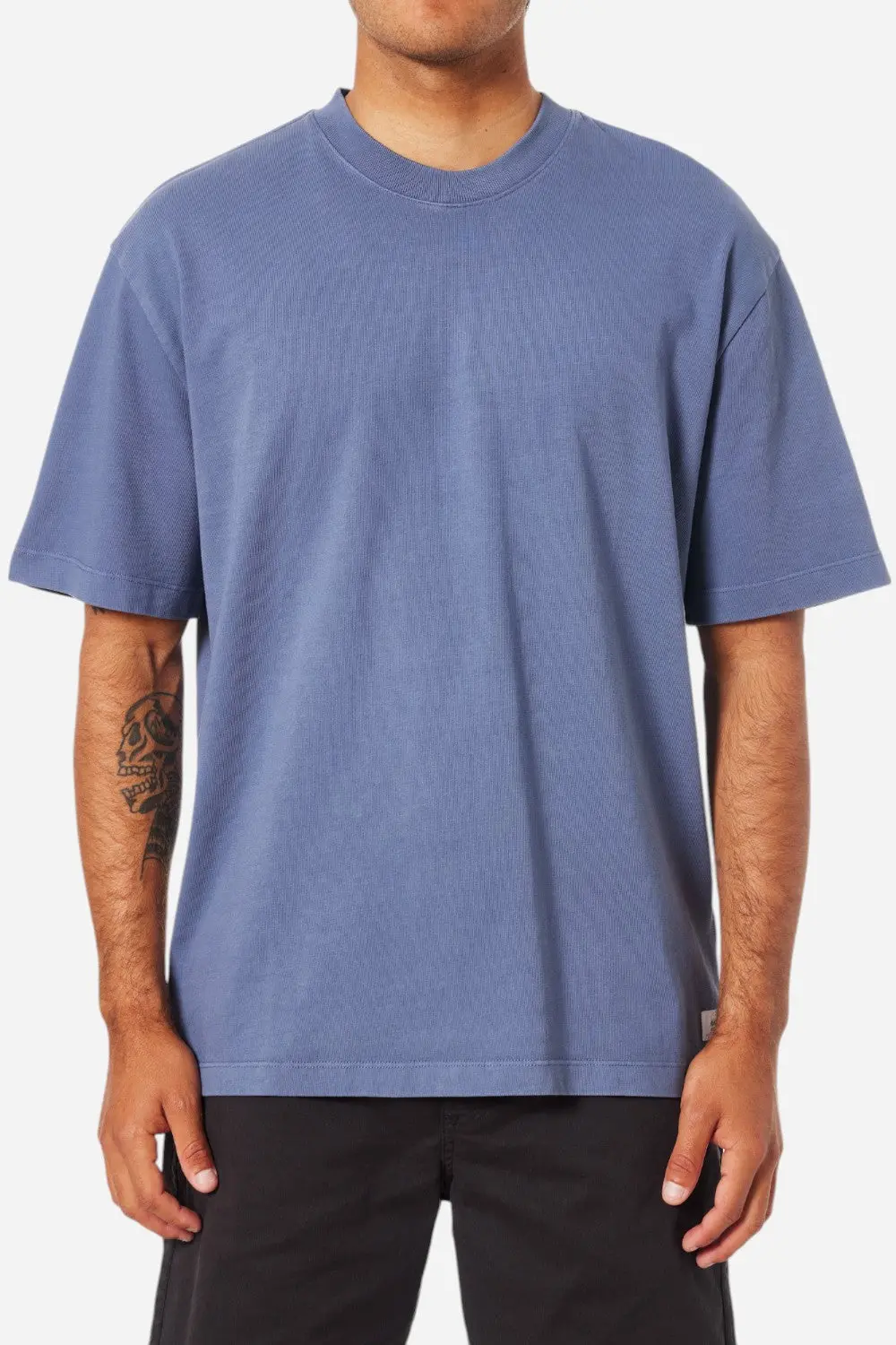 Katin Box Fit Heritage Tee In Dye Blue 2