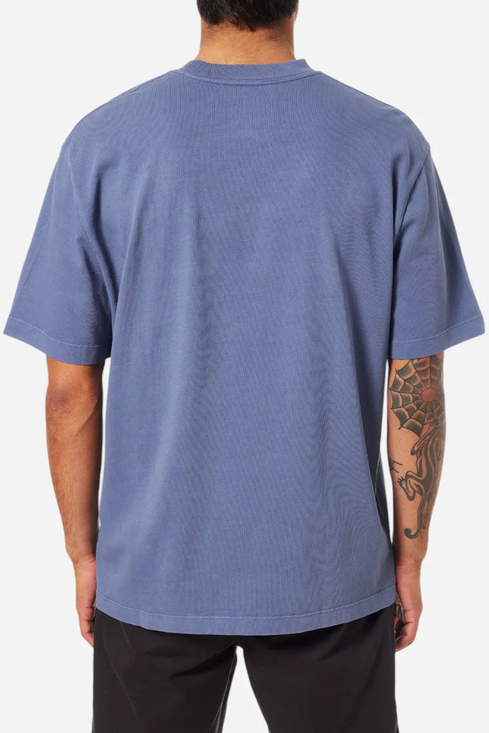 Katin Box Fit Heritage Tee In Dye Blue 4