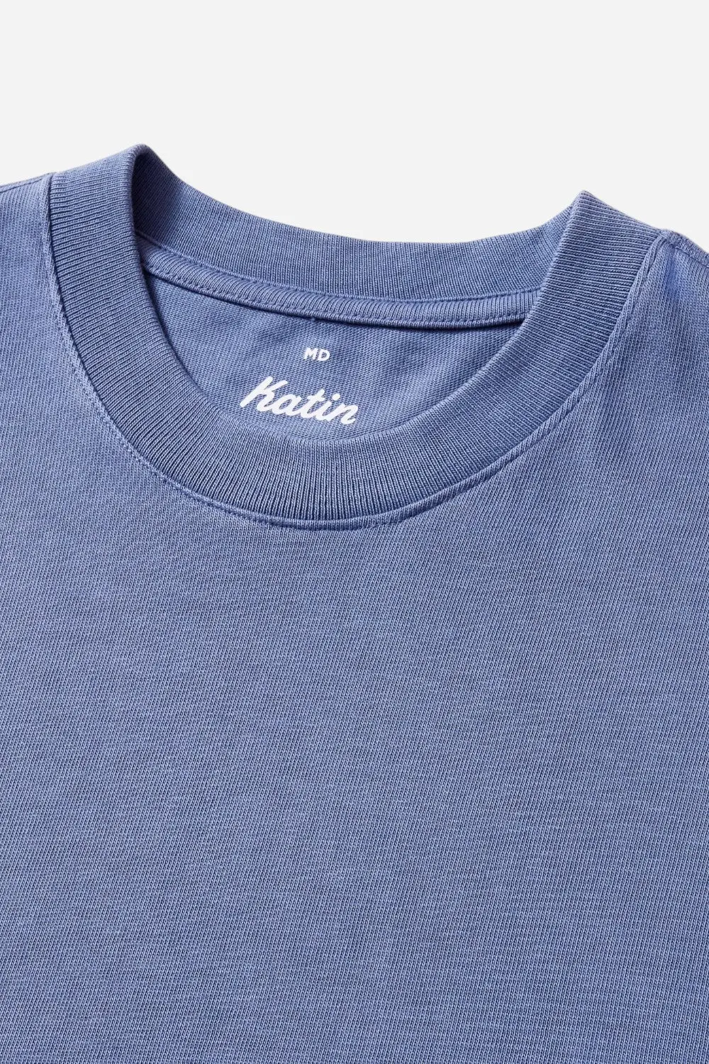 Katin Box Fit Heritage Tee In Dye Blue 5