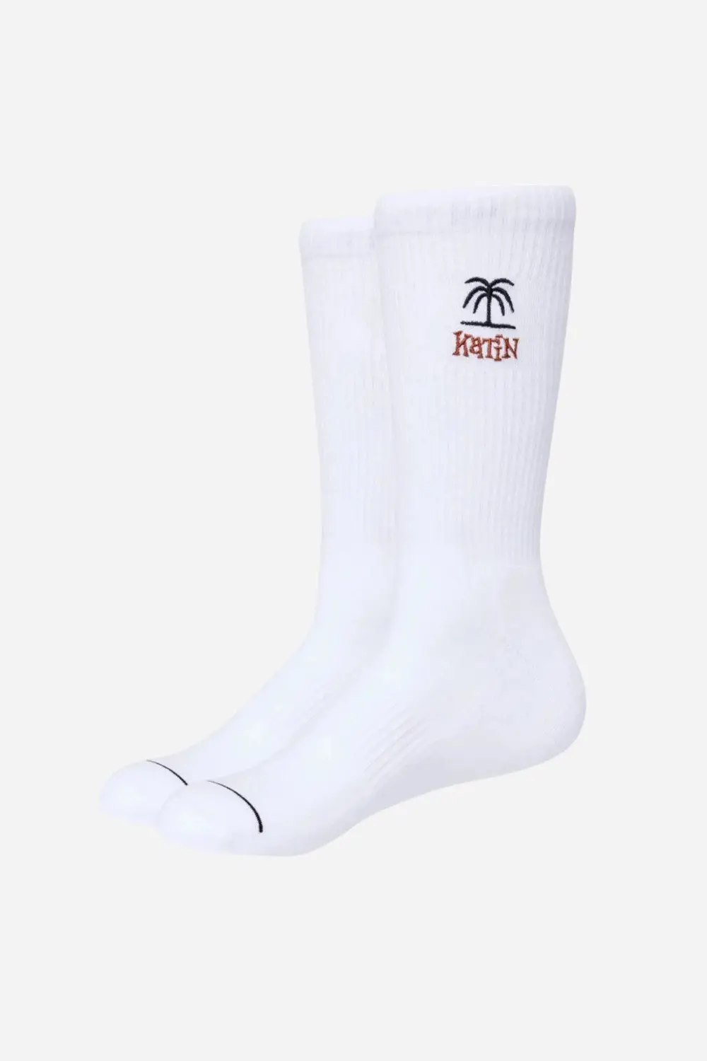 Katin K-Palm Sock In White 1