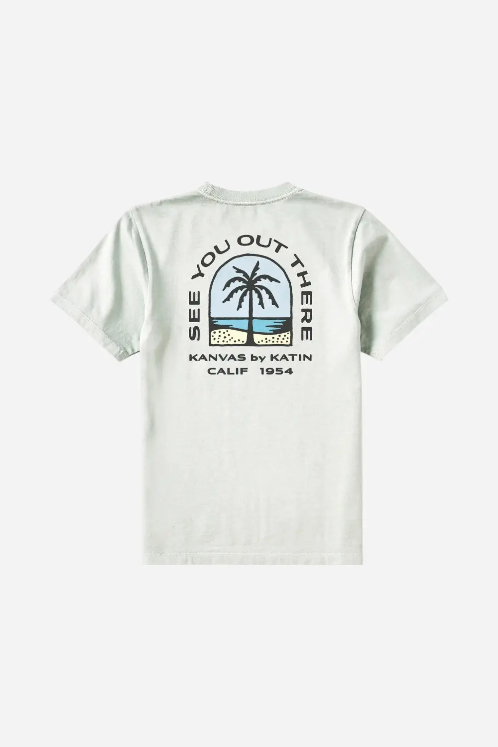 Katin Passage Tee In Seafoam 1