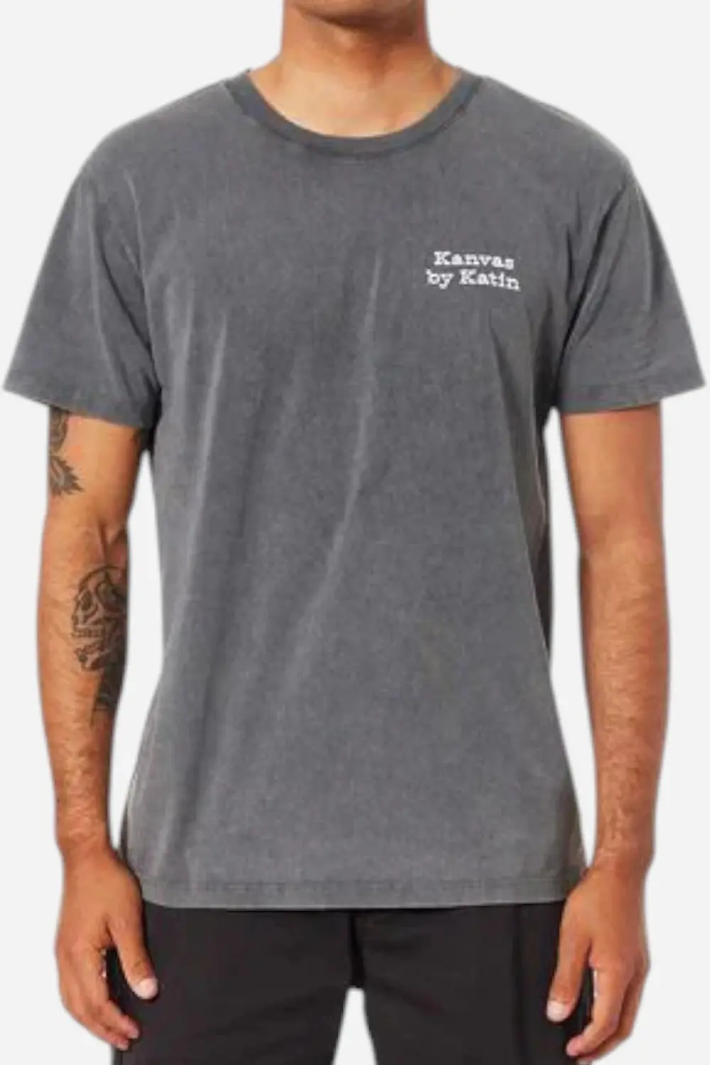 Katin Shangri-La Tee In Black Sand Wash 4