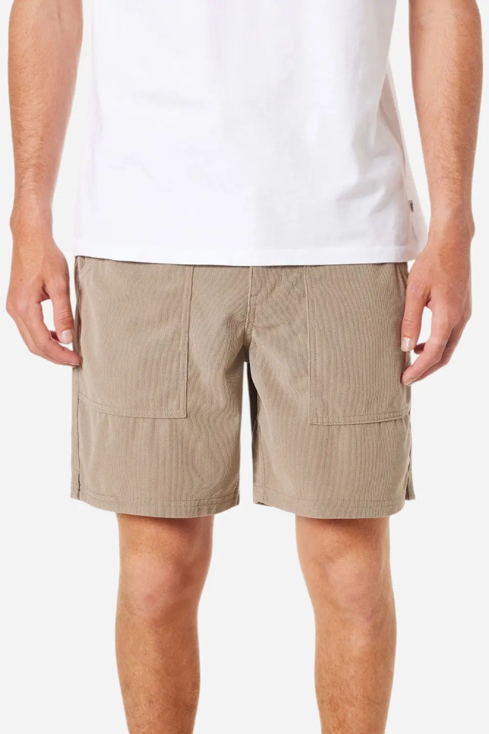 Katin Trails Corduroy Short In Vintage Khaki 2