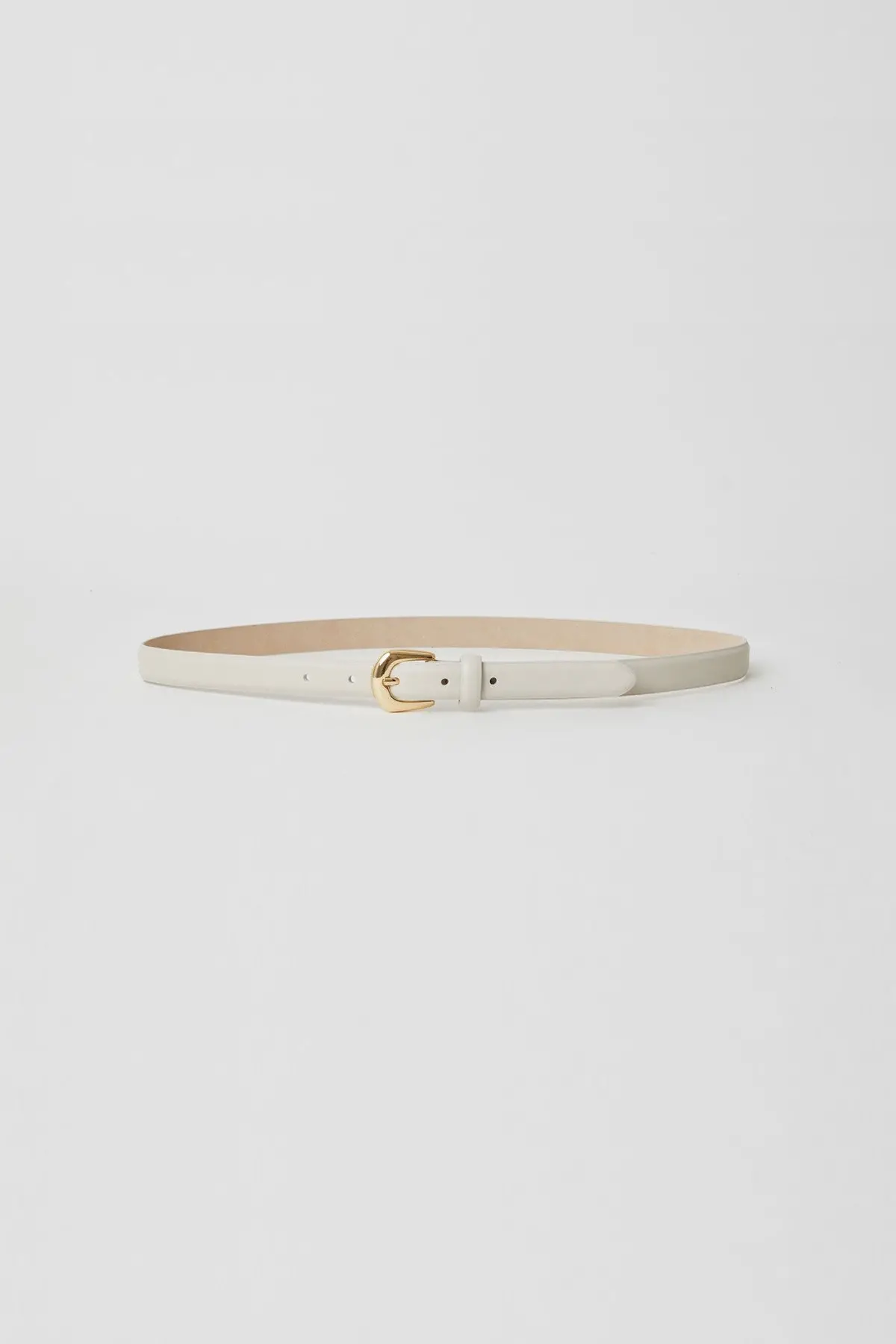 B-Low The Belt Kennedy Mini Leather Belt In Bone Gold 1