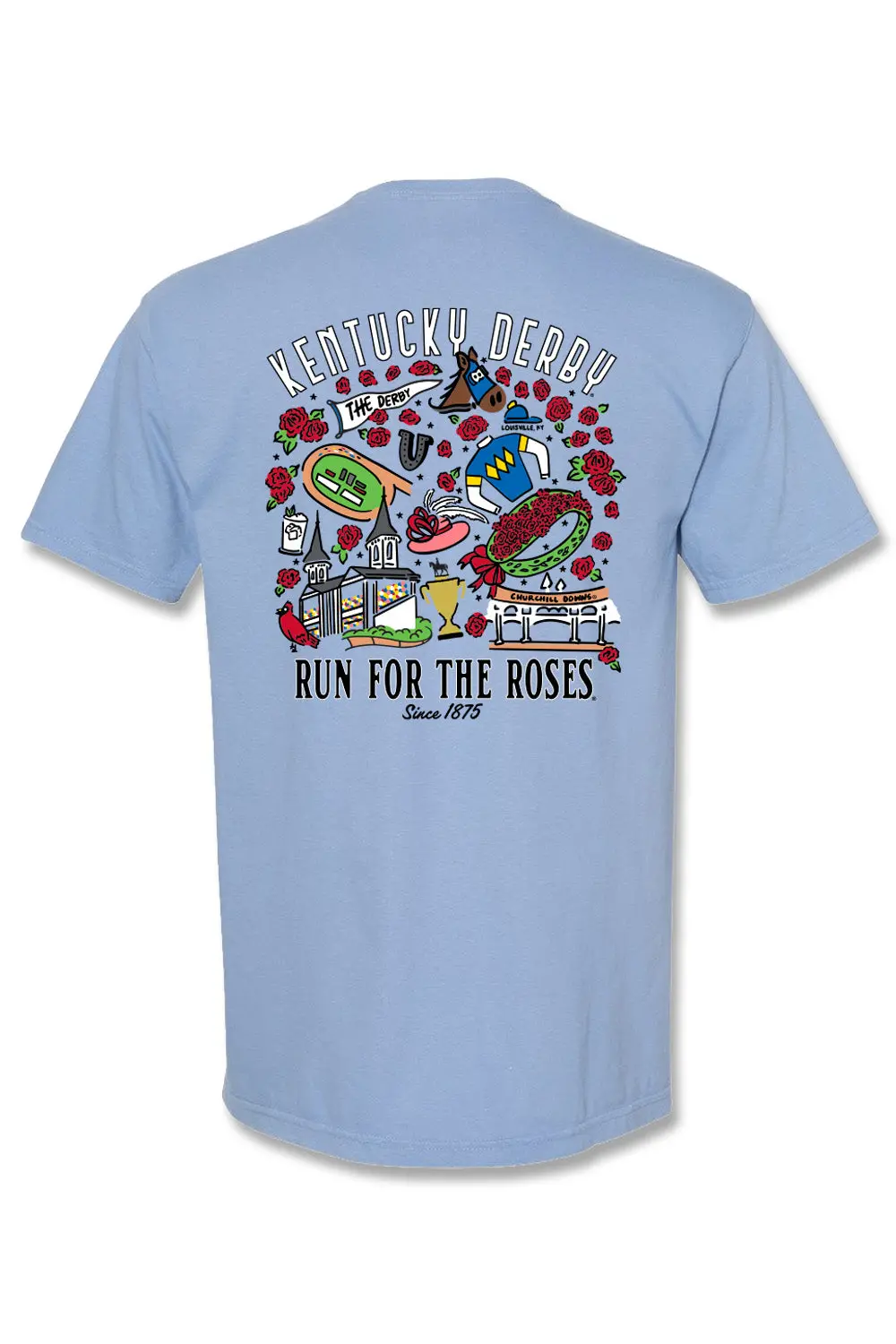 Kentucky Derby 152 "Derby Life" Blue Tee 1