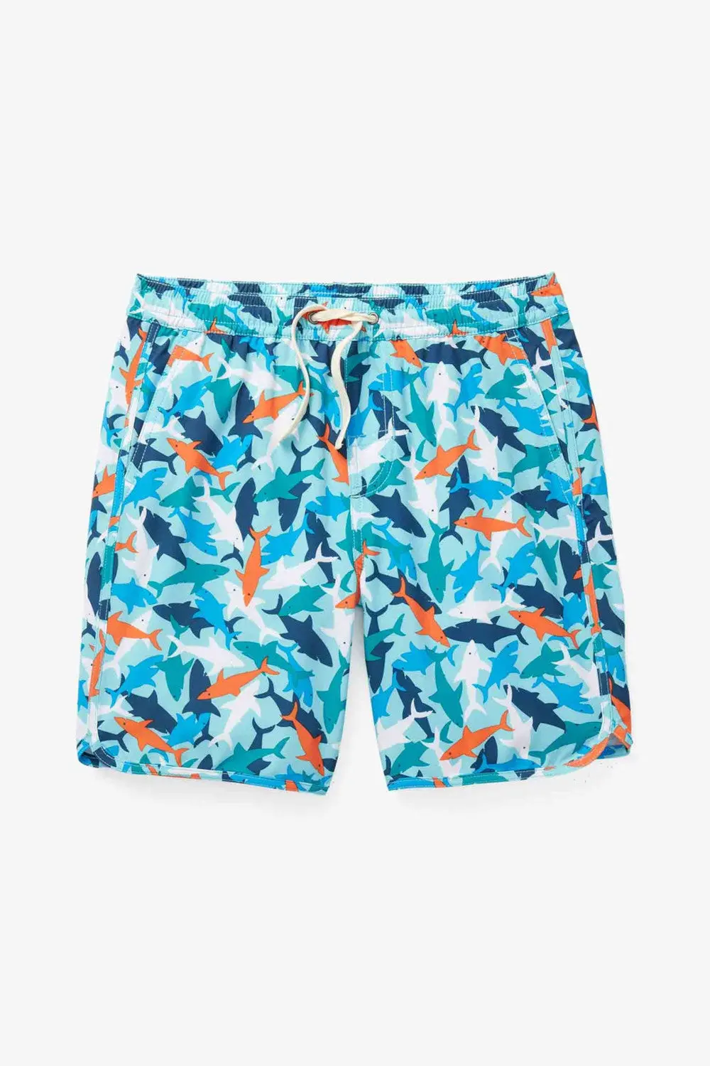 Fair Harbor Kids Anchor Short In Reef Sharks 1