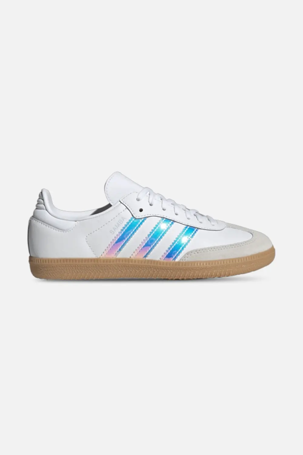 Adidas Kids Samba Og In White & Halo Blue 1