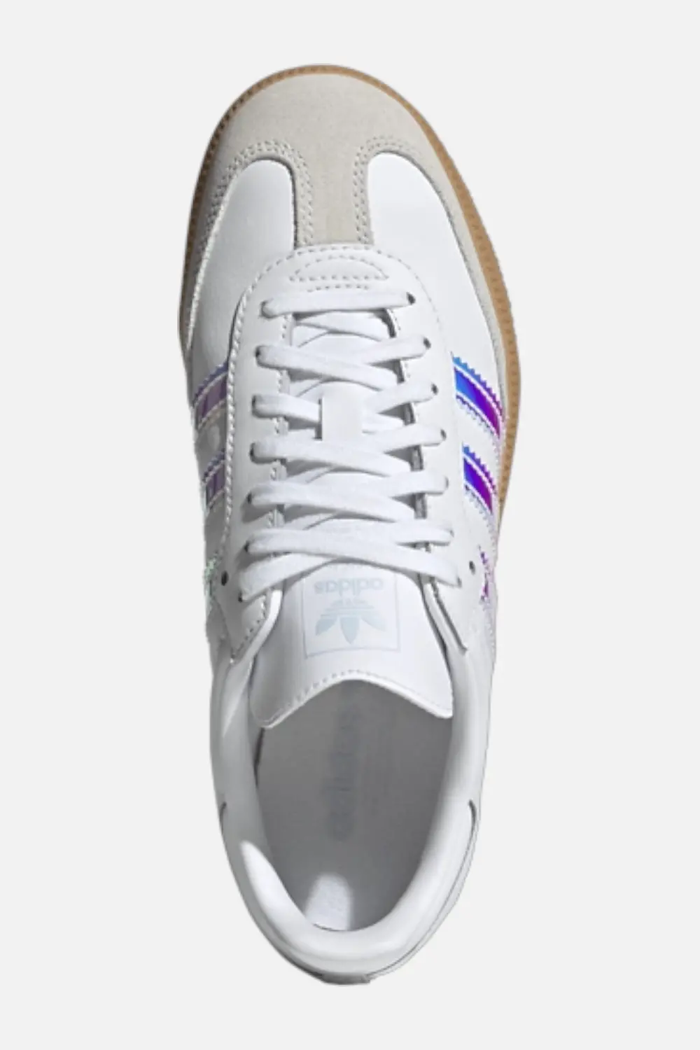 Adidas Kids Samba Og In White & Halo Blue 4