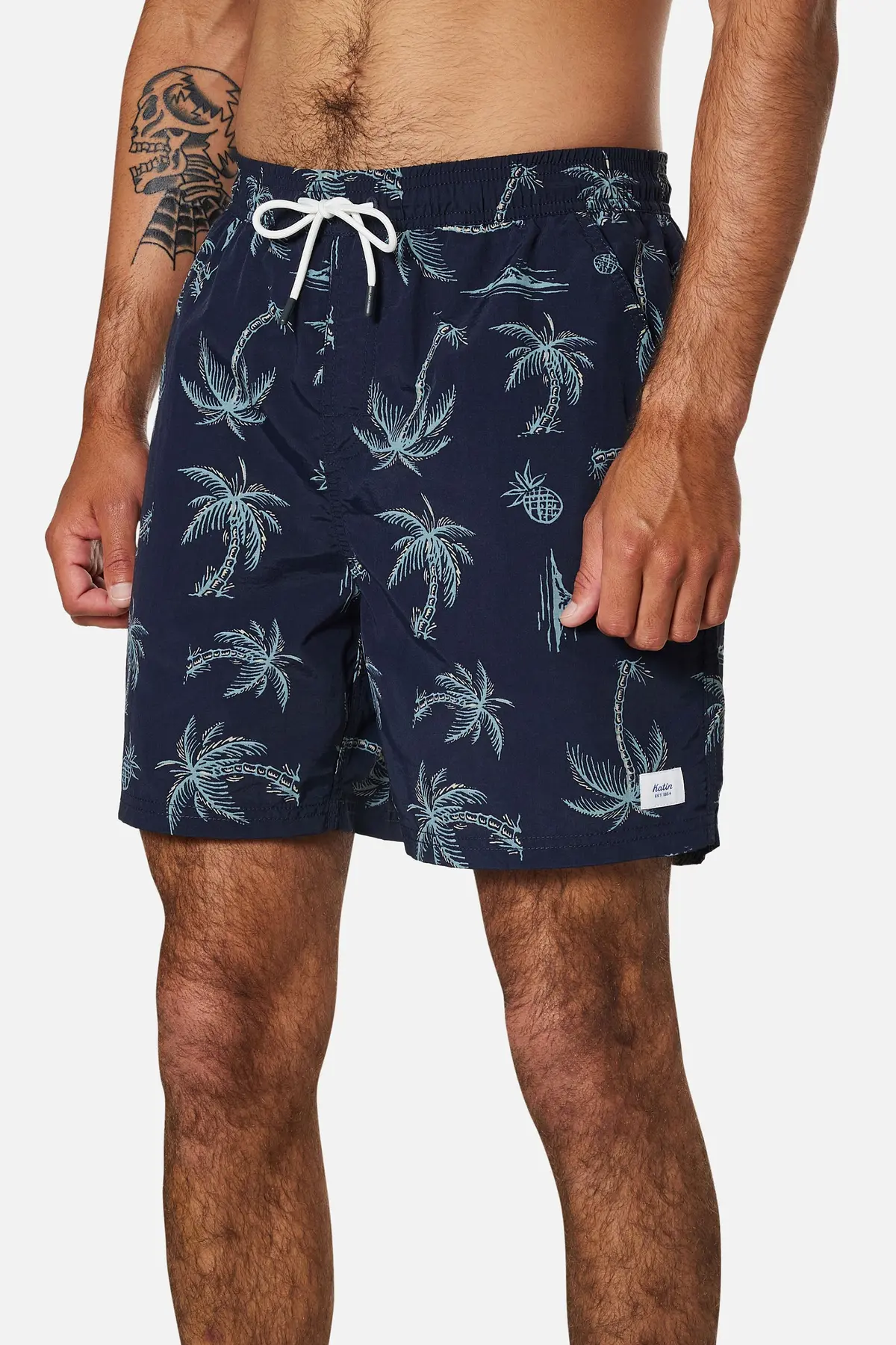 Katin Kingston Volley Swim Trunks In Black 2