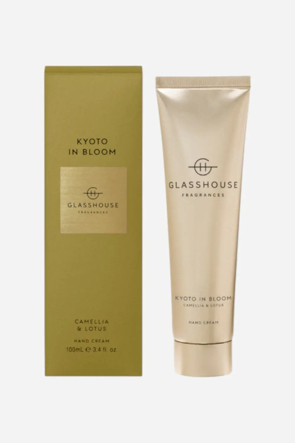 Glasshouse Kyoto In Bloom Camelia & Lotus Hand Cream 1