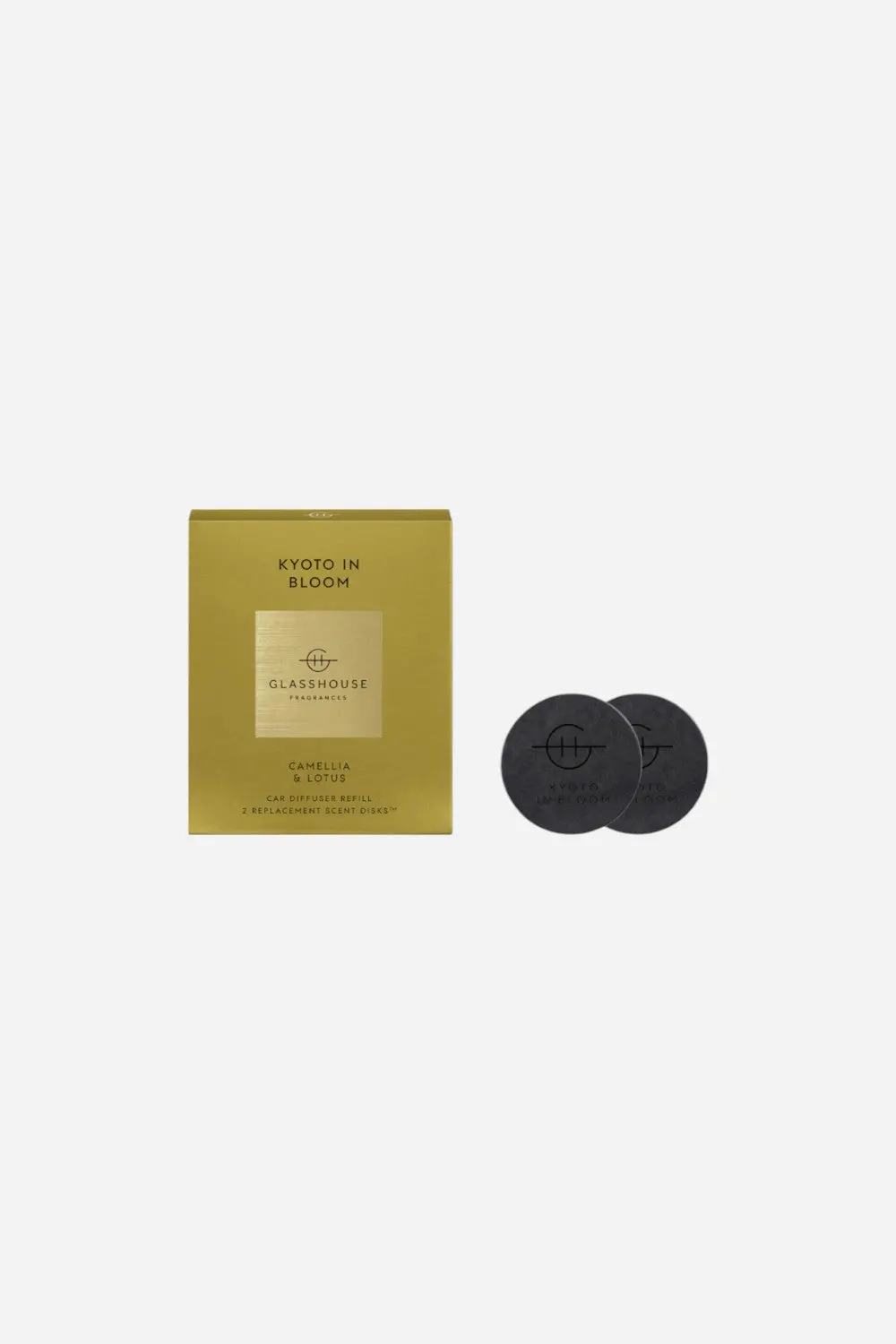 Kyoto In Bloom Car Diffuser Refill (2 Replacement Scent Disks) 1