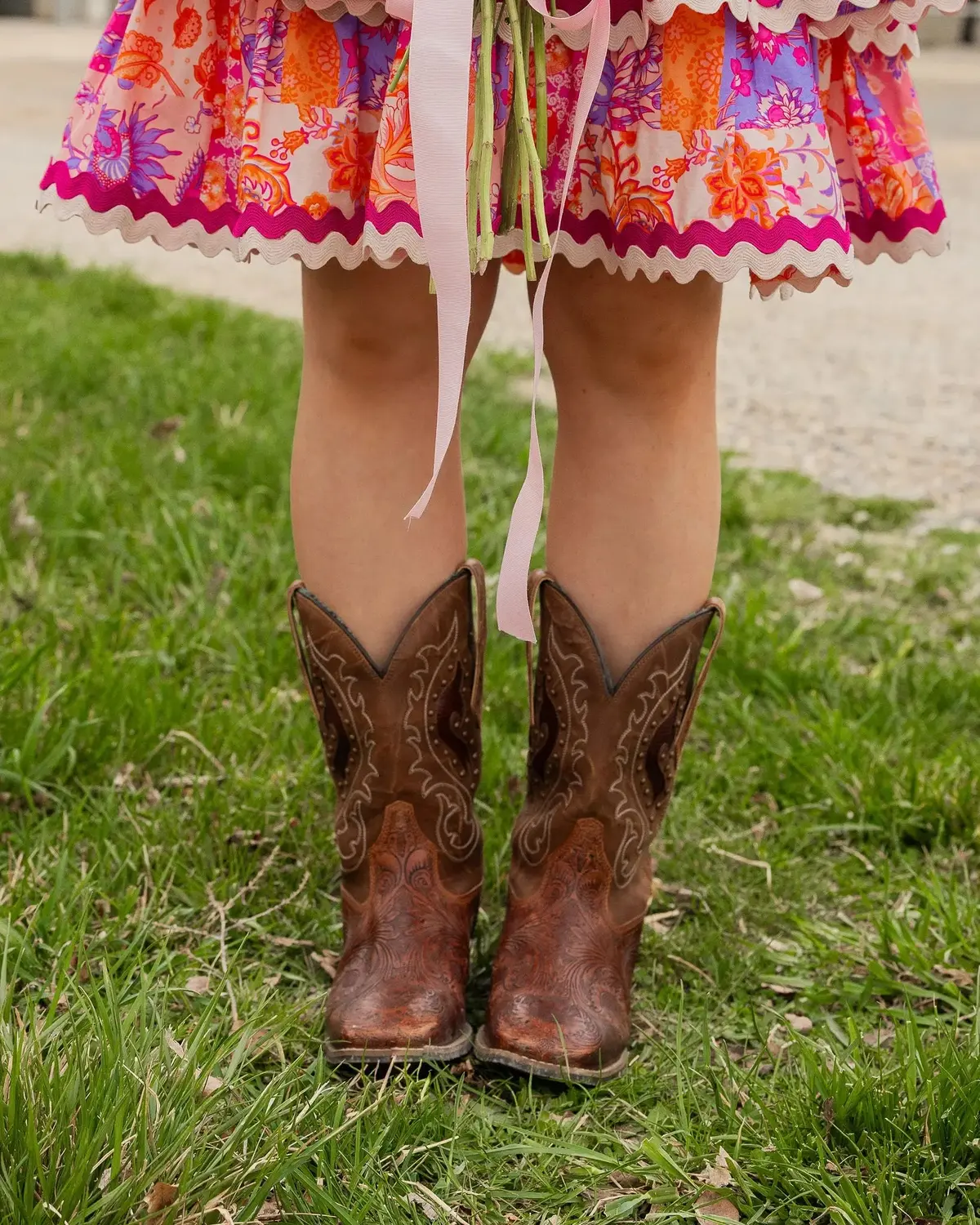 Hope Rider Hand-Tooled Leather Boots 1